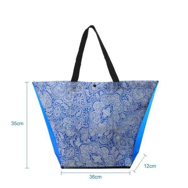 Wholesale customized new design non woven summer women tote beach bag handbag - Image 2