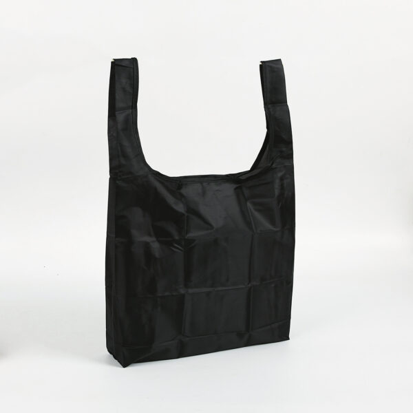 Wholesale 190T PET eco friendly reusable tote bags with custom pattern