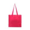 Eco friendly bulk strong gusset custom see through tote bag