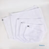 Big collapsible wash and fold shoe PET mesh laundry washing bag for clothes with drawstring