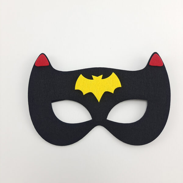 Custom kids animal cat party felt face eye mask