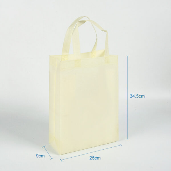 Reusable eco lamination PP non woven material shopping personalized bag for shop - Image 2