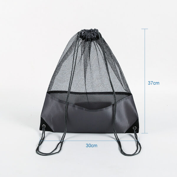 Reusable packaging shopping net drawstring bag with drawstring - Image 2