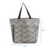 Eco friendly customized logo foldable PP non woven large shopping tote bag