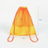High quality eco friendly PET mesh heavy duty drawstring bag