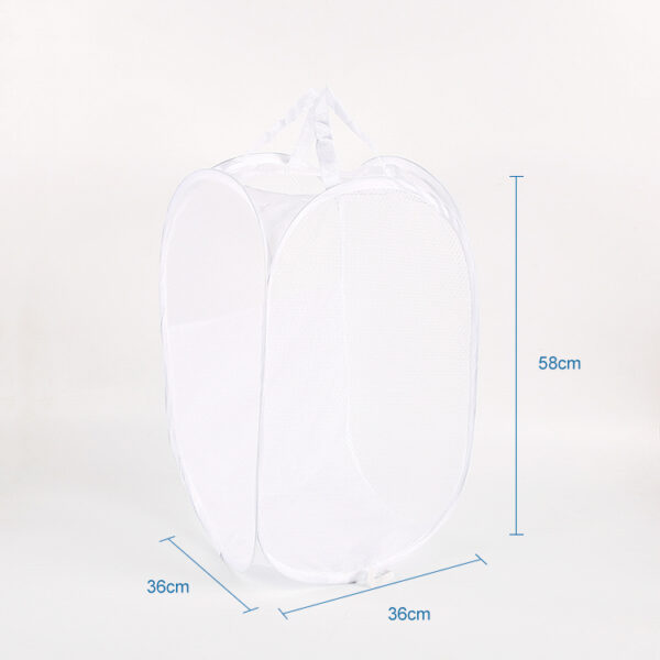 Wholesale custom logo wash portable laundry bag with handles - Image 2