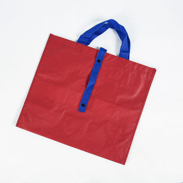 Wholesale custom eco friendly woven polyester grocery rpet shopping bag - Image 2