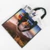 Custom printed eco friendly pp woven african beach tote bag