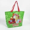 Luxury christmas shopping gift waterproof recyclable PP non woven tote bag