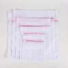 PET mesh personalised sustainable portable hotel laundry bags for wash underwear