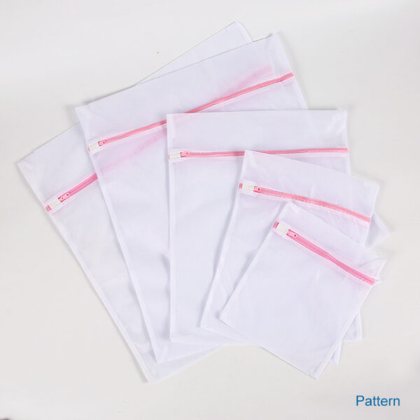 Eco friendly PET mesh zipper wash lingerie delicate laundry bags - Image 5