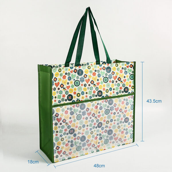 Wholesale new luxury mesh waterproof tote beach bags with custom printed logo - Image 3