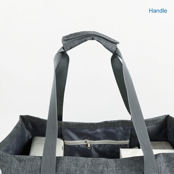 Customized wholesale  PET  large capacity thick beach tote  bag - Image 3