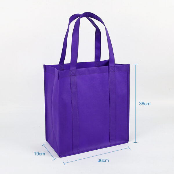 Utility large minimalist Reusable pp non woven cloth shopping tote bags - Image 2