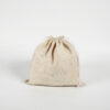 Custom small home cotton canvas dust drawstring bag