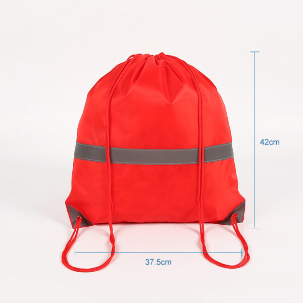 Eco friendly cheap wholesale custom essentials cord polyester gift drawstring bag - Image 2