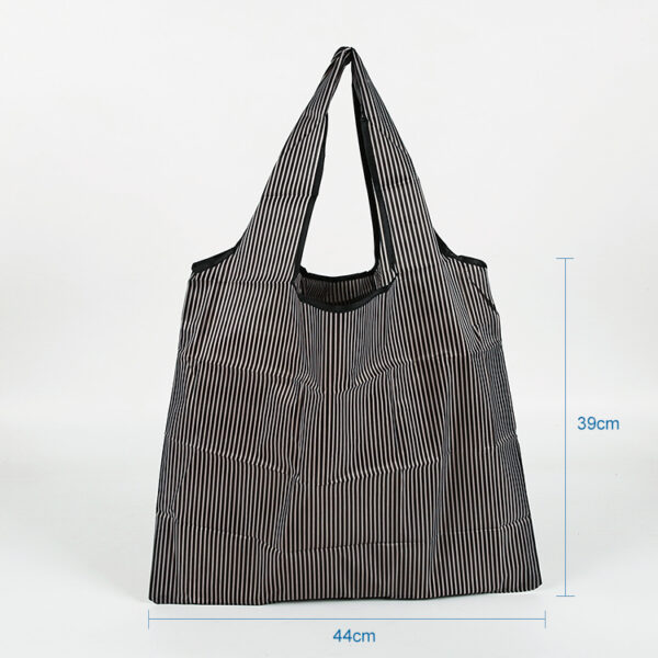 190T PET eco friendly foldable travel shopping bag - Image 3