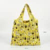 Eco friendly reusable 190T PET custom waterproof foldable gift general tote bag