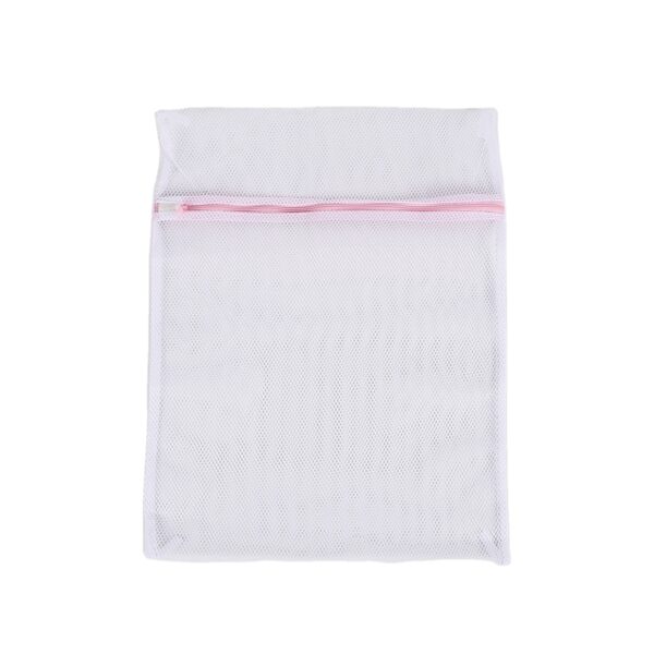 Wholesale custom personalised recycled materials travel folding PET mesh laundry wash bag