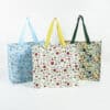 Wholesale gravure printing stitch-bonded tote woven stitchbond laminated rpet shopping bag