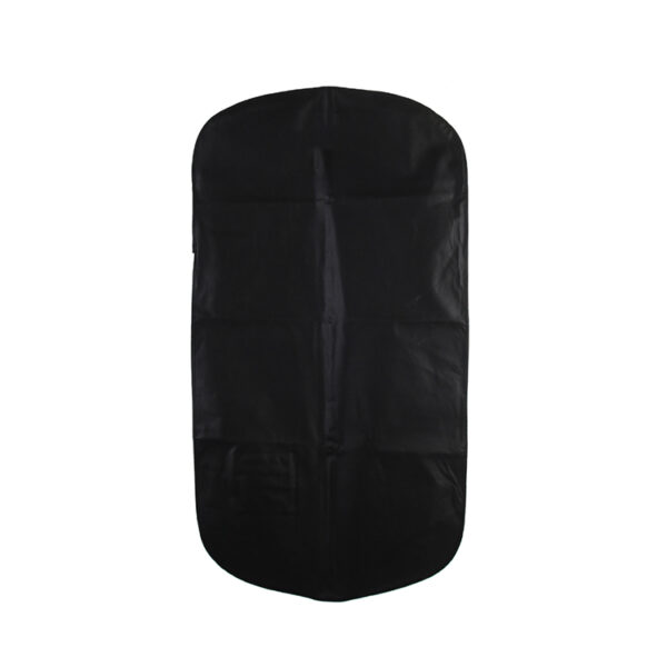 Custom logo black dustproof gift wedding bridal dress men folding suit clothing garment cover bag