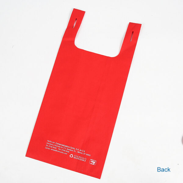 Custom logo silk screen printing nonwoven laminated ultrasonic pp non woven bag - Image 2