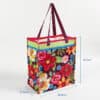 Wholesale portable reusable grocery recycle  PP woven shopping tote bag