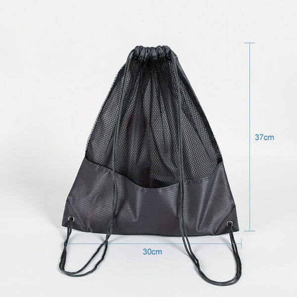 Wholesale reusable packaged small mesh drawstring bag - Image 2