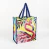 Eco friendly reusable china pp woven shopping tote bags