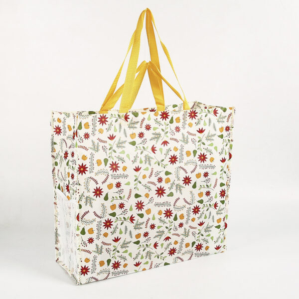 Custom eco friendly PP non woven PET mesh reusable tote bag