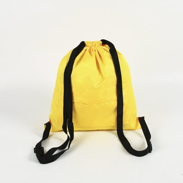 Promotion new model small plastic sport reusable drawstring bag