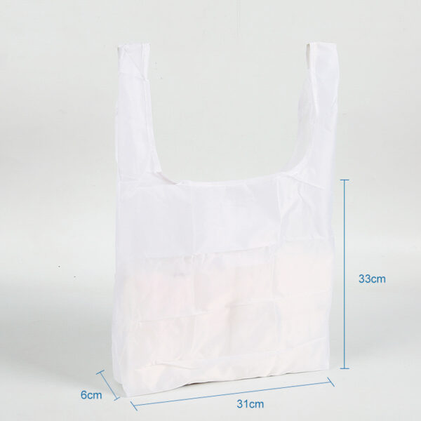 Eco friendly custom polyester children clothing shopping tote bag - Image 2