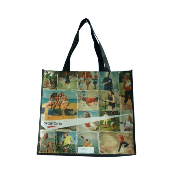 RPET hight quality sublimation tote bags large with custom printed design