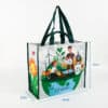 Eco friendly  custom printed PP woven shopping bag