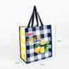 Eco friendly reusable PP woven grocery tote shopping bags