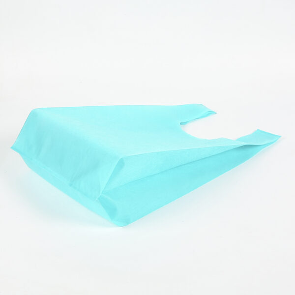 Custom eco friendly rpet nonwoven t-shirt takeaway packaging bag - Image 4