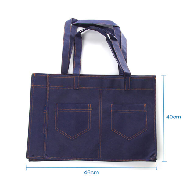 Personality customized organic reusable RPP women's oversized shopping bags - Image 2