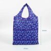 Eco friendly custom 190T PET reusable foldable shopping bag