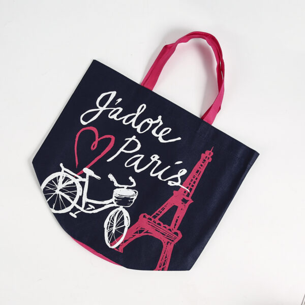 Profession design screen print unique reusable tote nonwoven gift shopping grocery bag - Image 2