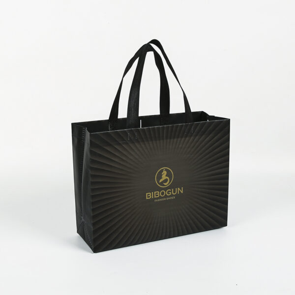 Custom logo nonwoven laminated ultrasonic reusable pp non woven bag