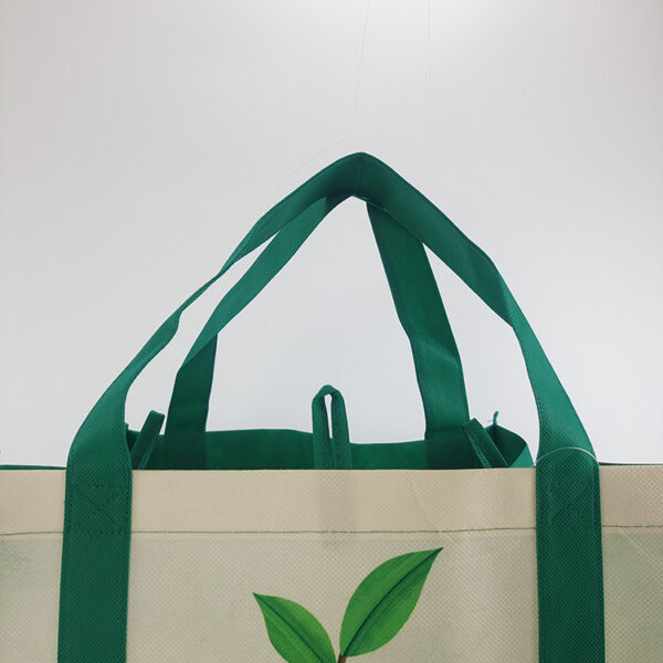 Sublimation reusable rpet shopping carring food non woven bag - Image 4