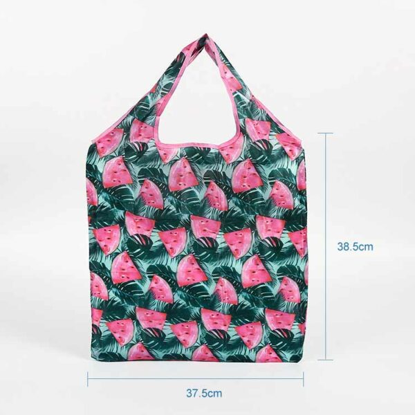 Eco friendly 190T PET customized foldable shopping bag - Image 3