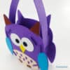 High quality bird cloth small kid cartoon felt bag handbag