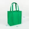 Wholesale promotional custom logo reusable non woven shopping tote bag