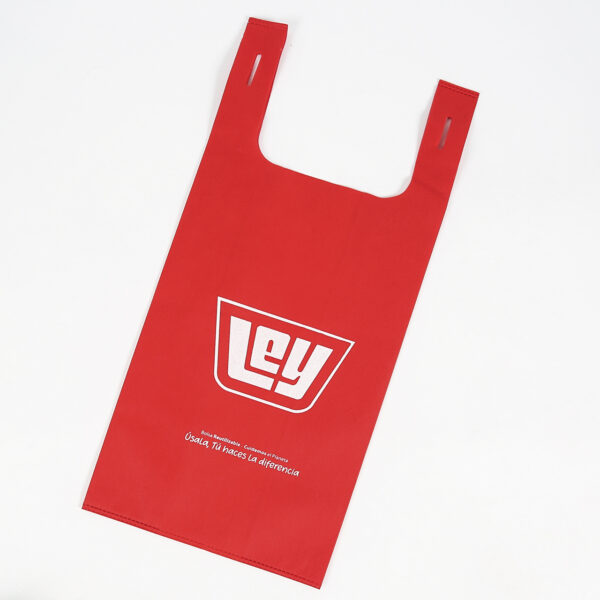 Custom logo silk screen printing nonwoven laminated ultrasonic pp non woven bag