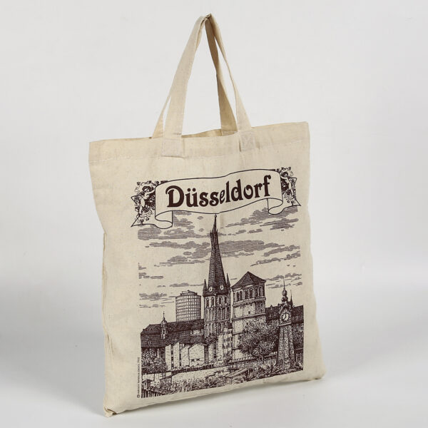 Full color custom logo screen printed vintage plain eco friendly shopping cotton canvas beach tote bag