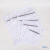 Wholesale hotel wash net PET mesh custom laundry bags with zipper