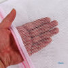 China manufacturer PET zipper women washable mesh laundry bag