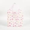 New 190T PET sublimation custom tote bag reusable foldable shopping bag