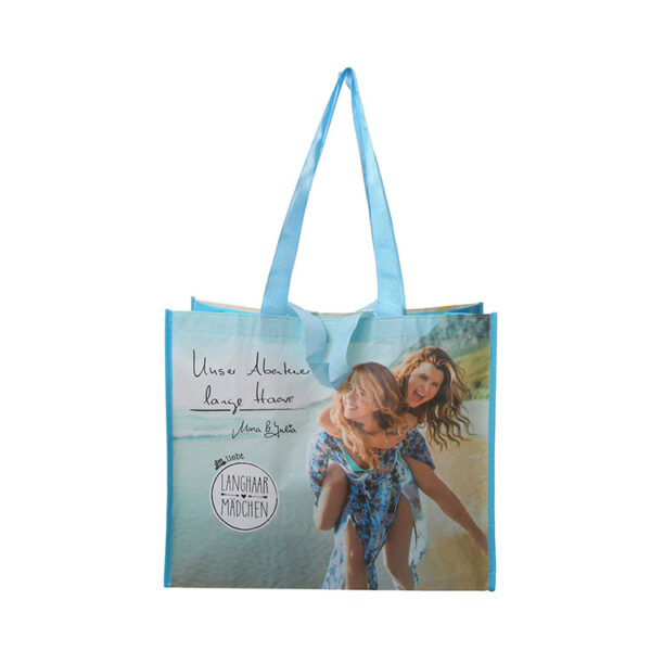 Eco friendly recycled custom creative tote bag with your own logo